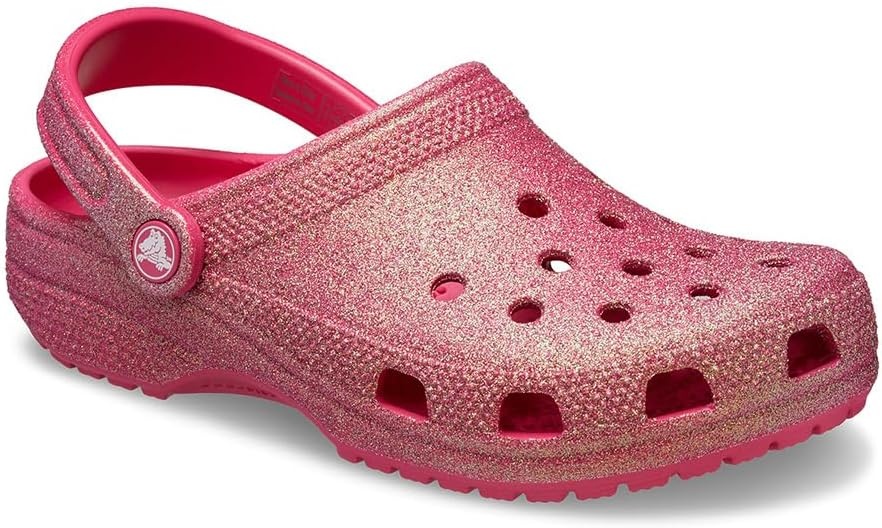 image:imageCrocs Unisex Classic Clogs Glitter Dragon Fruit Men 7 Women 9 Medium Casual Shoes