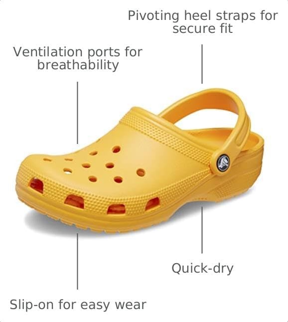 image:imageCrocs UnisexAdult Classic Clog Clogs for Women and MenApricrush