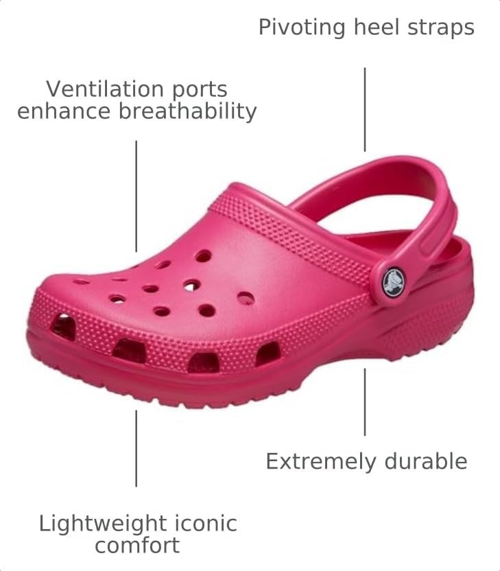 image:imageCrocs UnisexAdult Classic Clog Clogs for Women and MenDragon Fruit