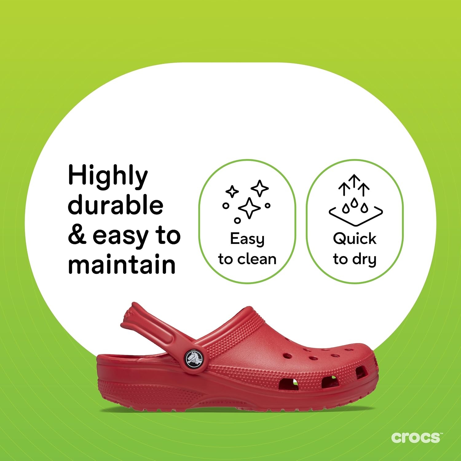 image:imageCrocs UnisexAdult Classic Clog Clogs for Women and MenVarsity Red