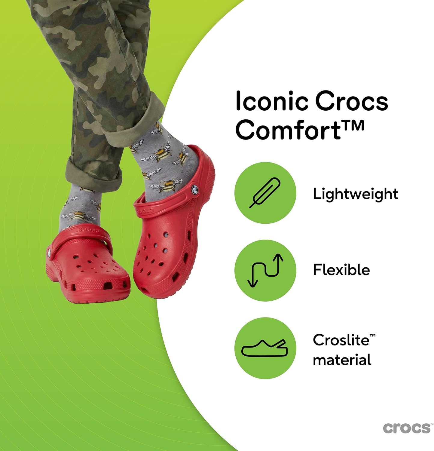 image:imageCrocs UnisexAdult Classic Clog Clogs for Women and MenVarsity Red