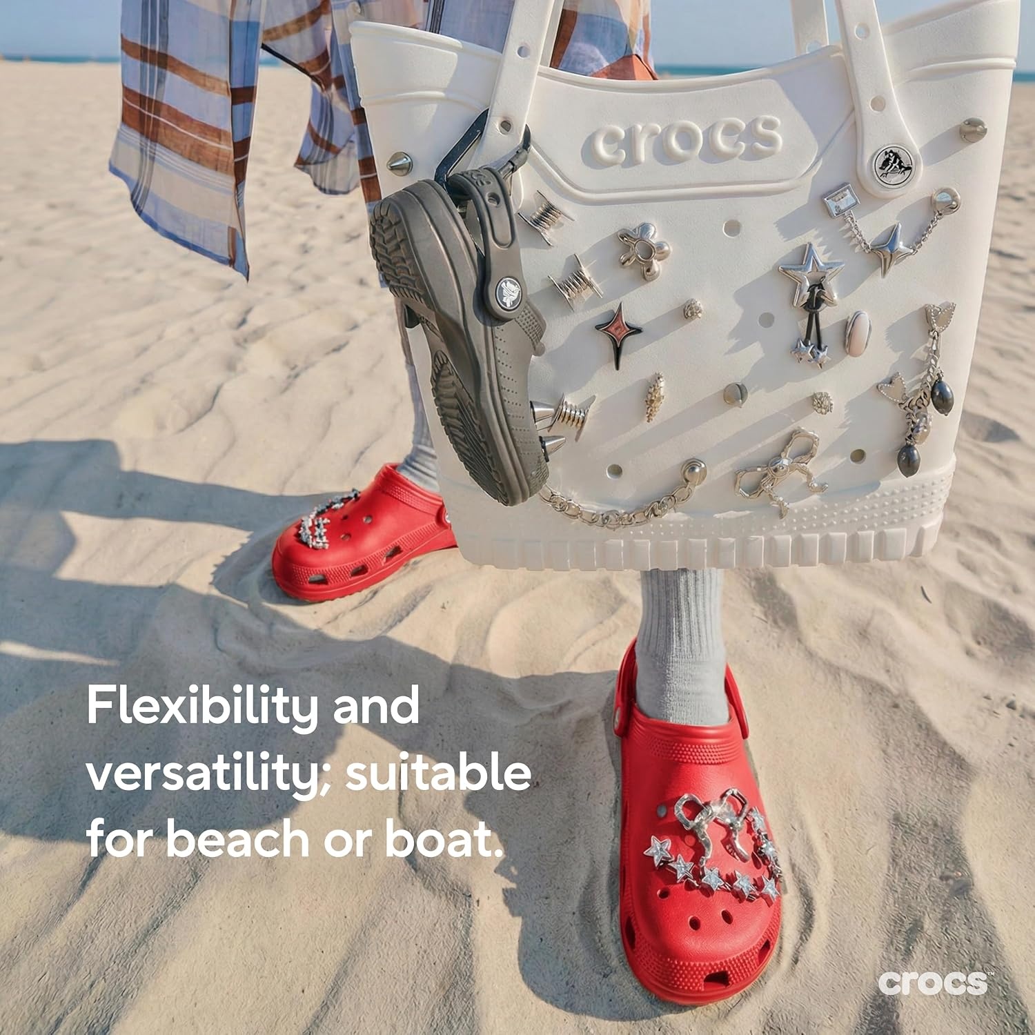 image:imageCrocs UnisexAdult Classic Clog Clogs for Women and MenVarsity Red