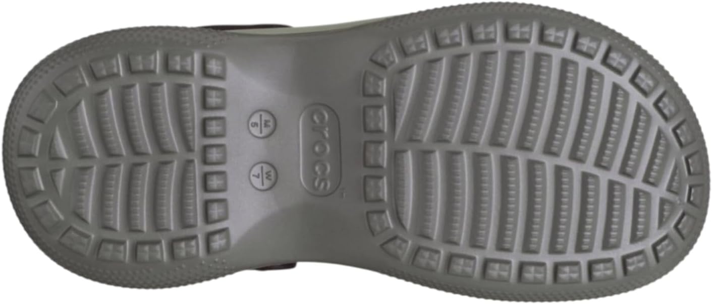 image:imageCrocs UnisexAdult Classic Stacked Clogs Platform Platform Casual ShoesBlackBlack