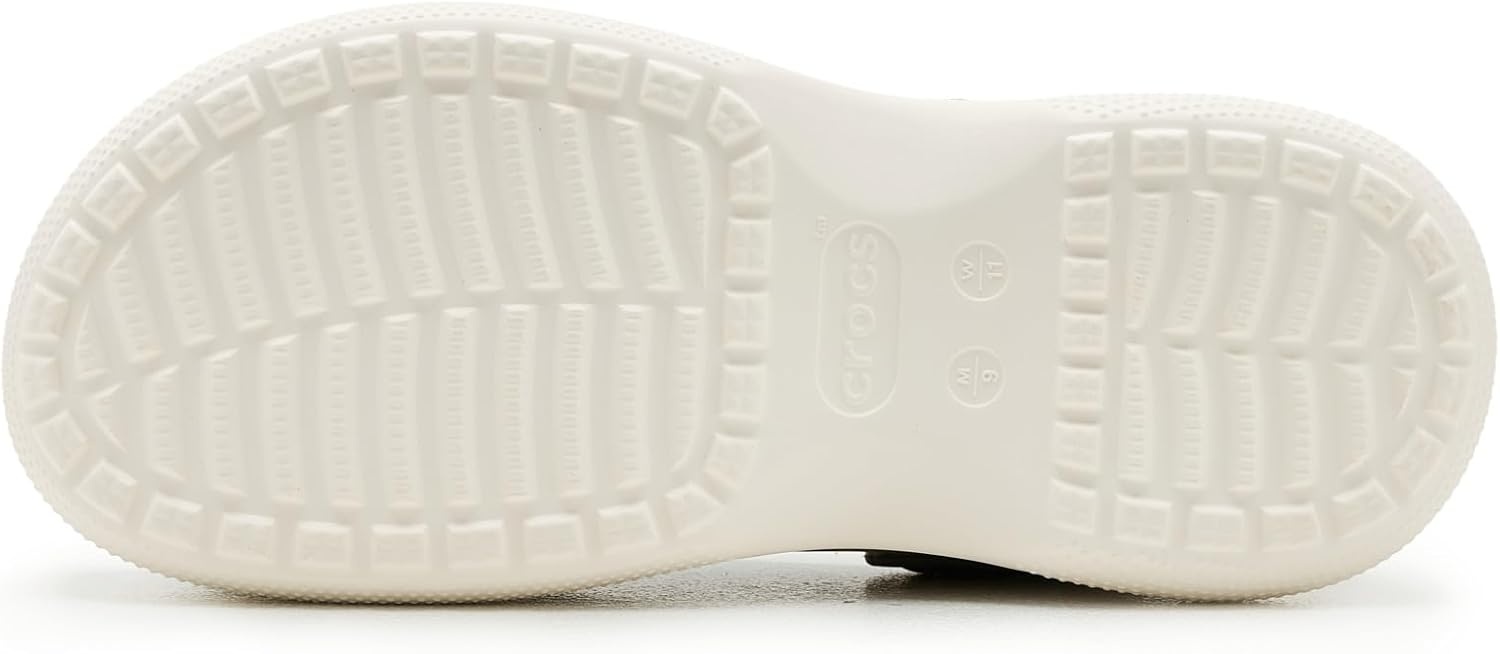 image:imageCrocs UnisexAdult Classic Stacked Clogs Platform Platform Casual ShoesFrosted Concrete