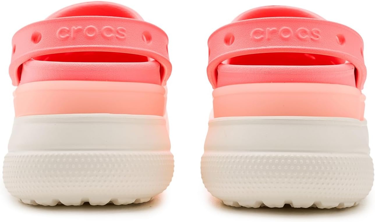 image:imageCrocs UnisexAdult Classic Stacked Clogs Platform Platform Casual ShoesFrosted Guava