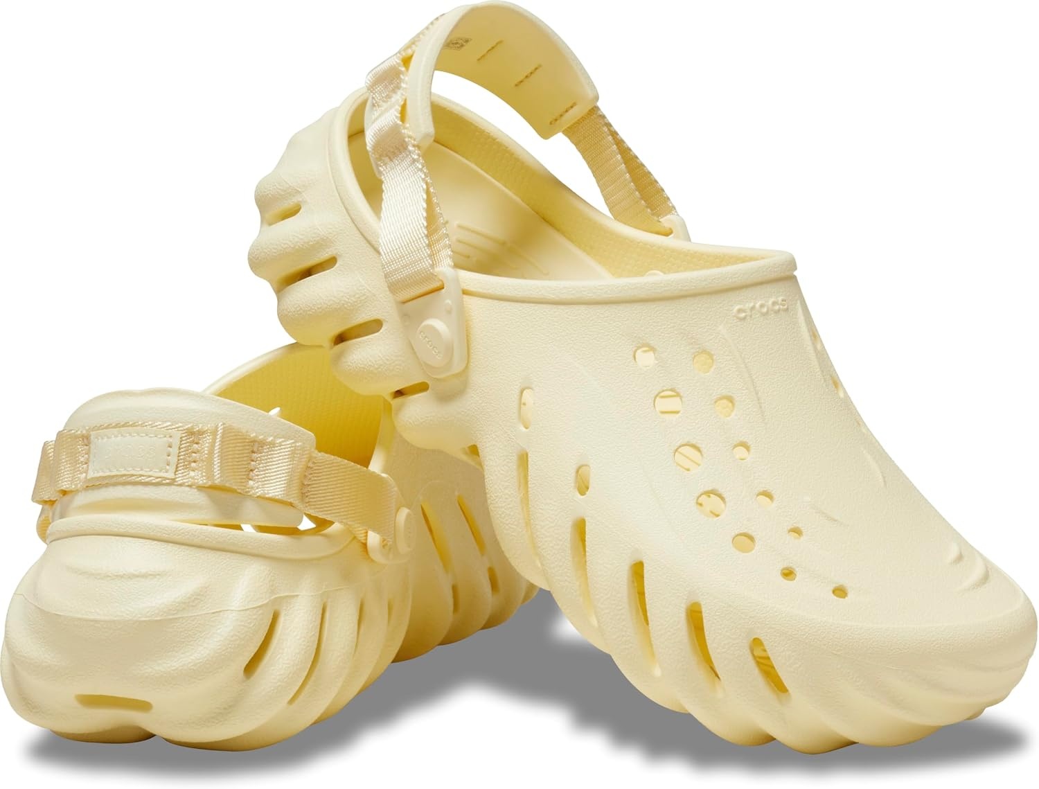 image:imageCrocs UnisexAdult Echo Clog Casual ShoesButtercream
