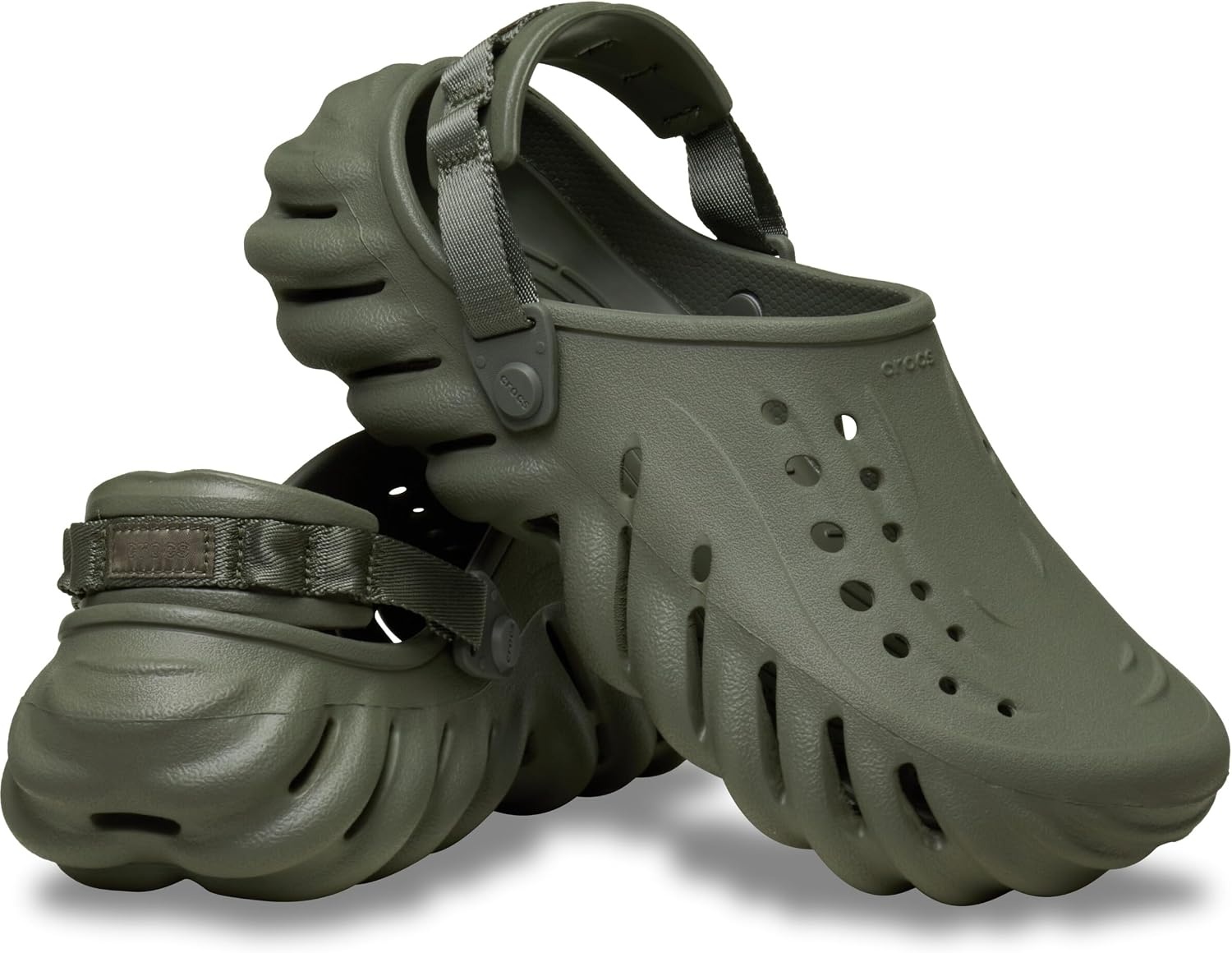 image:imageCrocs UnisexAdult Echo Clog Casual ShoesDusty Olive