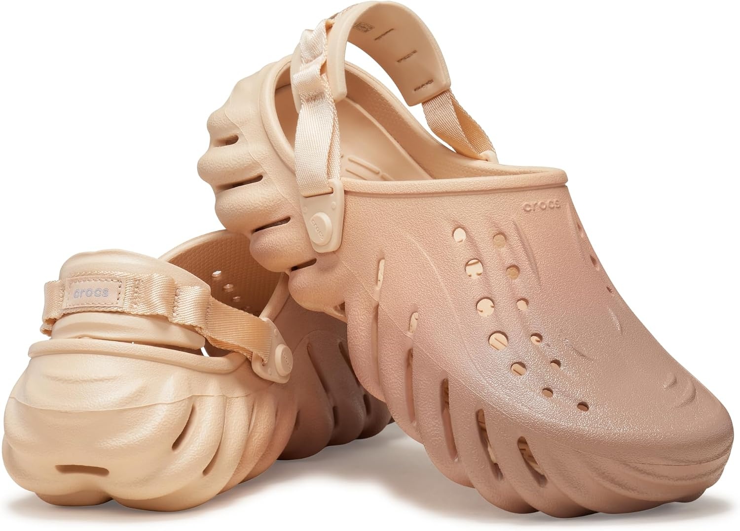 image:imageCrocs UnisexAdult Echo Clog Casual ShoesLatteOmbre