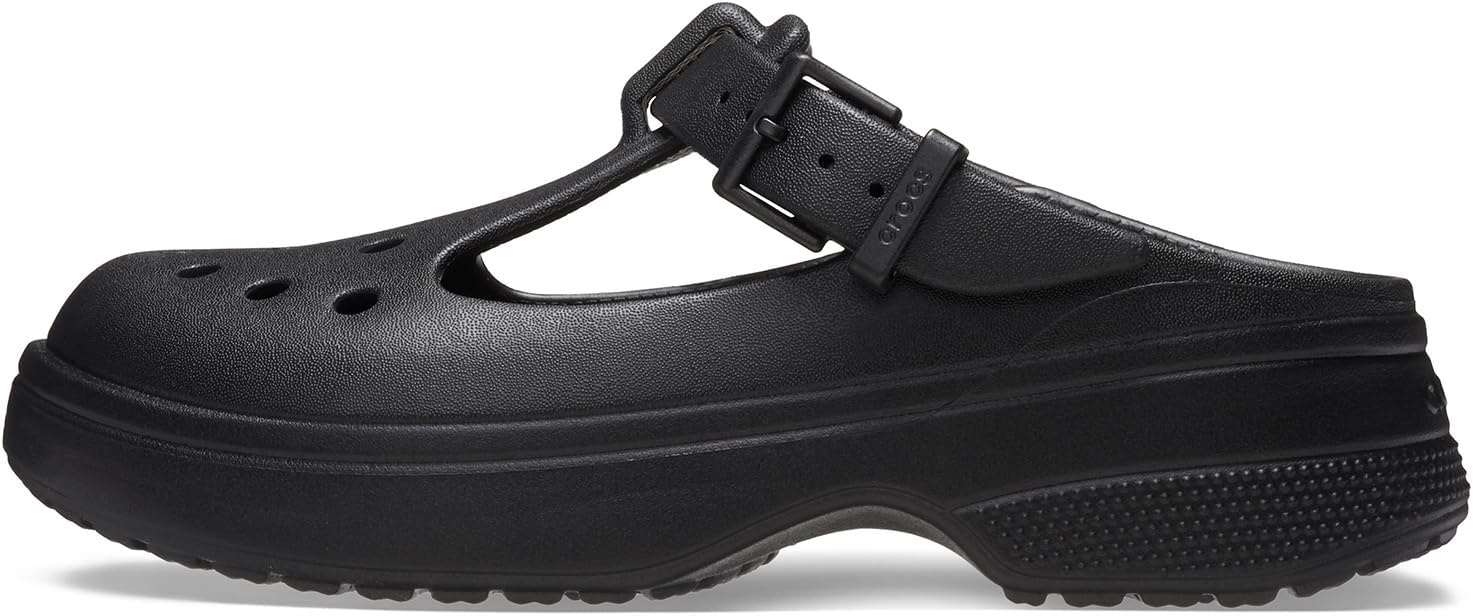 image:imageCrocs Womens Classic Mary Jane Clogs Casual ShoesBlack