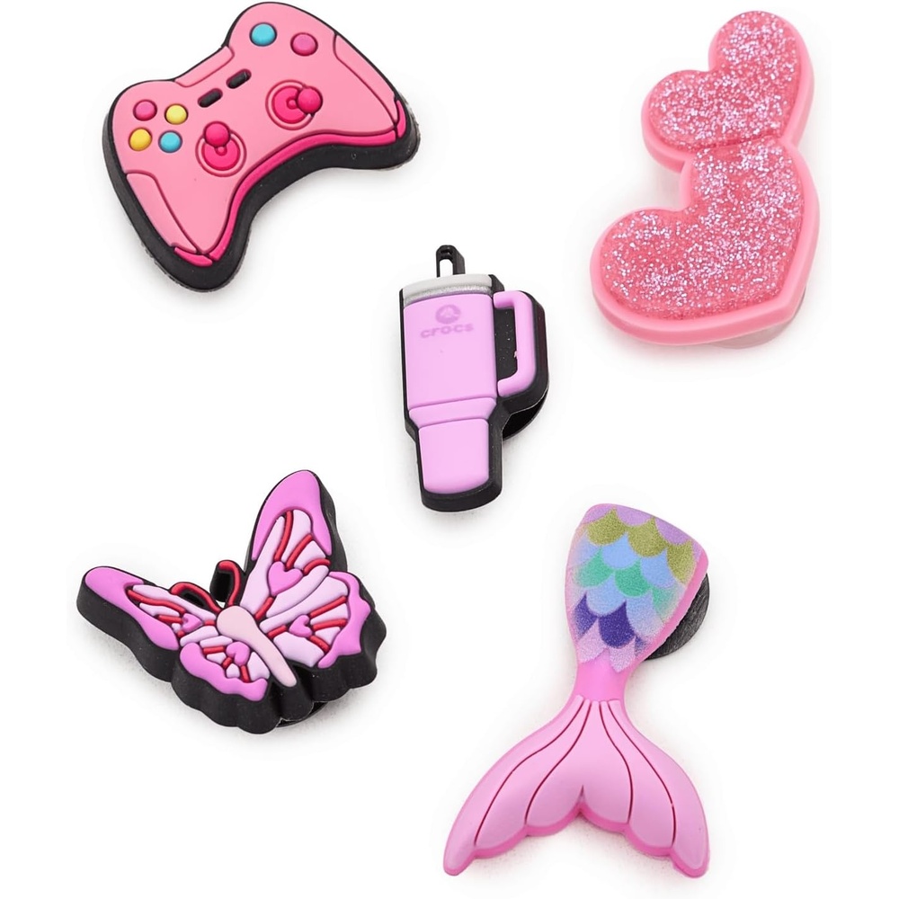 image:imageCrocs Jibbitz Girls Favorites Shoe Charm PacksGirly