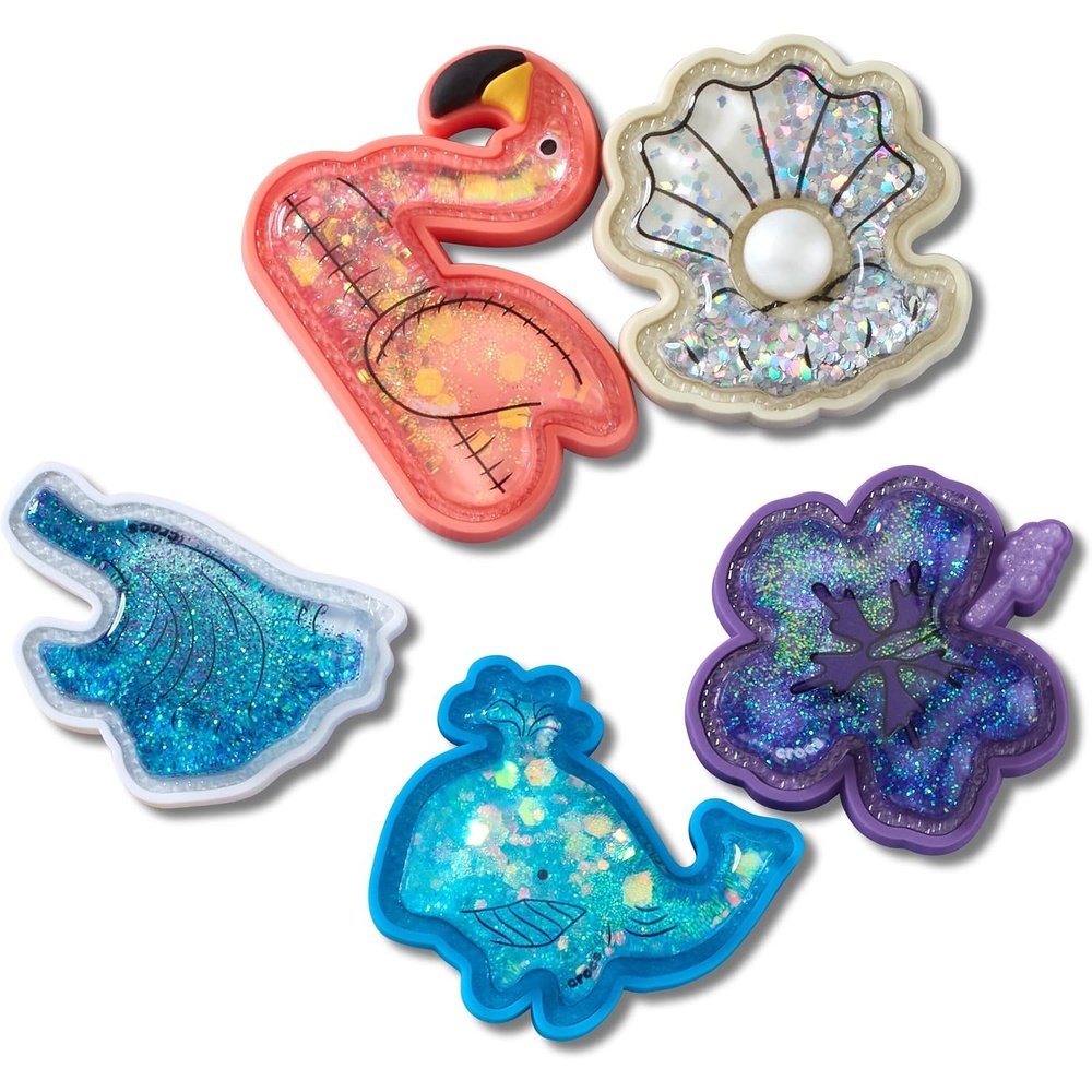 image:imageCrocs Jibbitz Girls Favorites Shoe Charm PacksSquishy Beach Icons