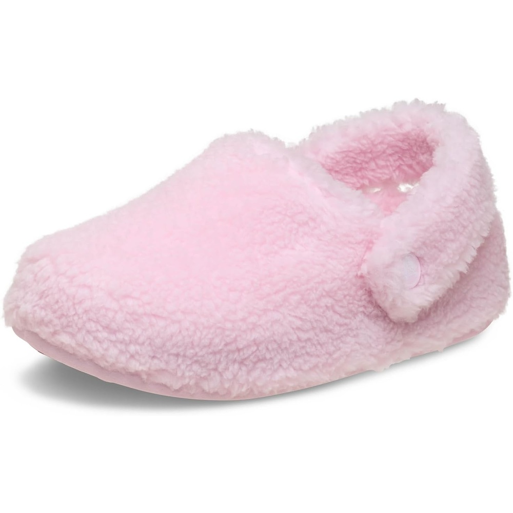 image:imageCrocs Kids Classic Cozzzy Slippers  Casual SlippersPink Milk