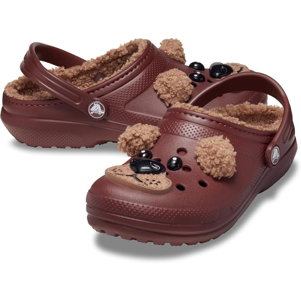 image:imageCrocs Kids Classic Lined I Am ClogsDark ClayBrown Bear