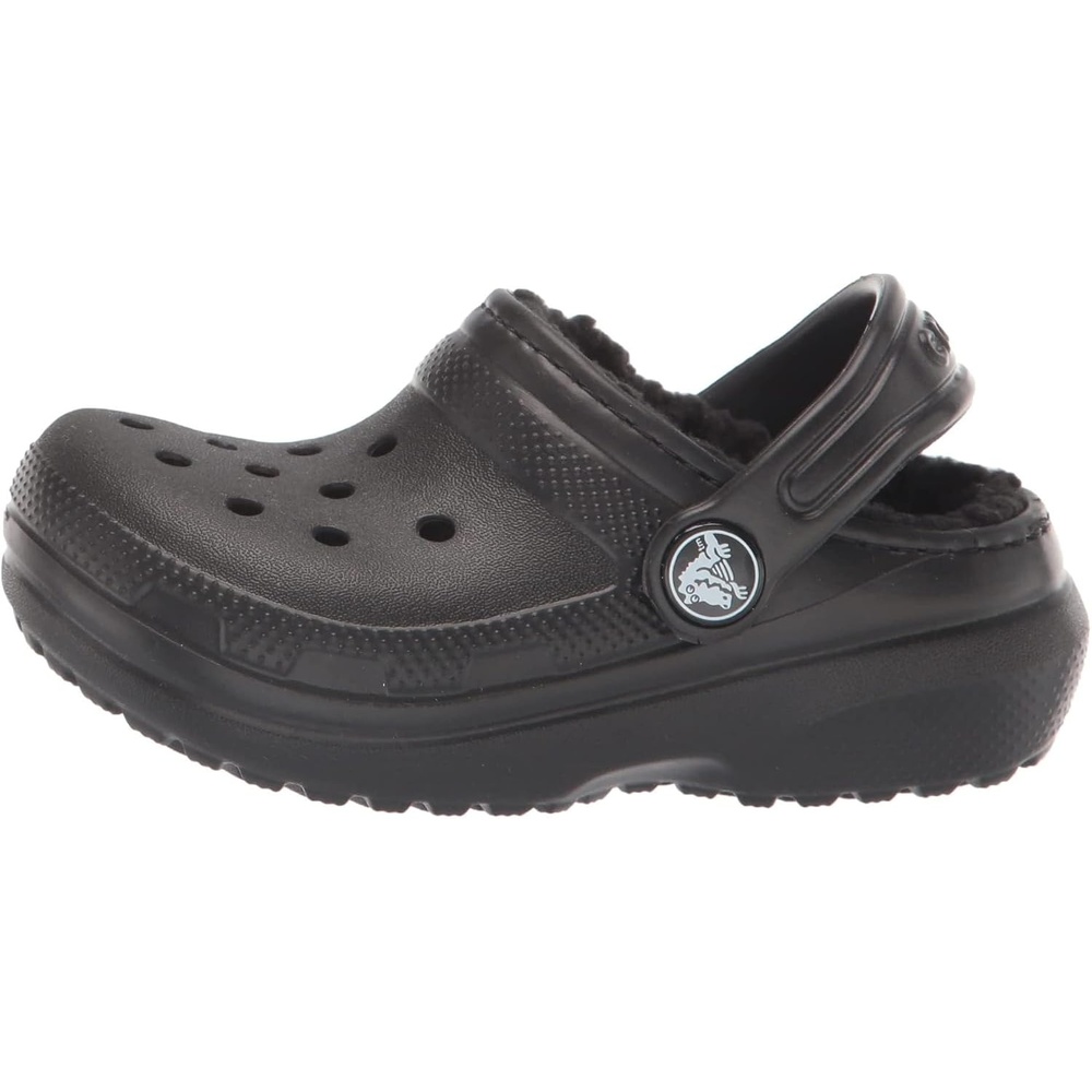 image:imageCrocs Kids Classic Lined Kids Clog  Casual ShoesBlackBlack