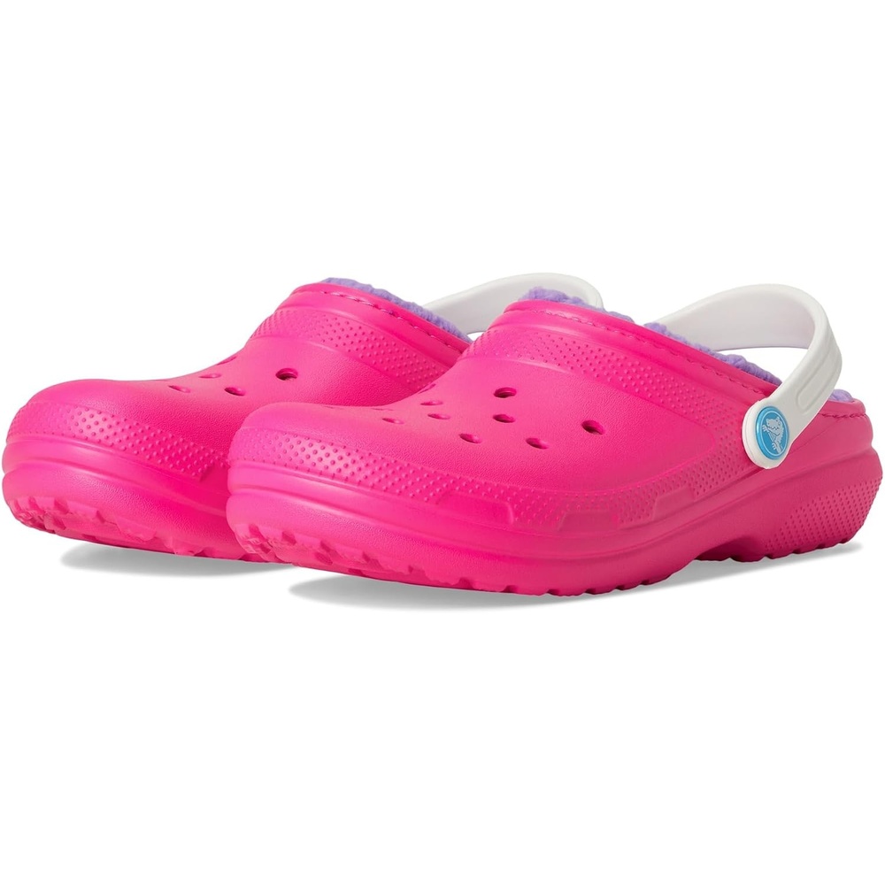 image:imageCrocs Kids Classic Lined Kids Clog Casual ShoesPink CrushMulti