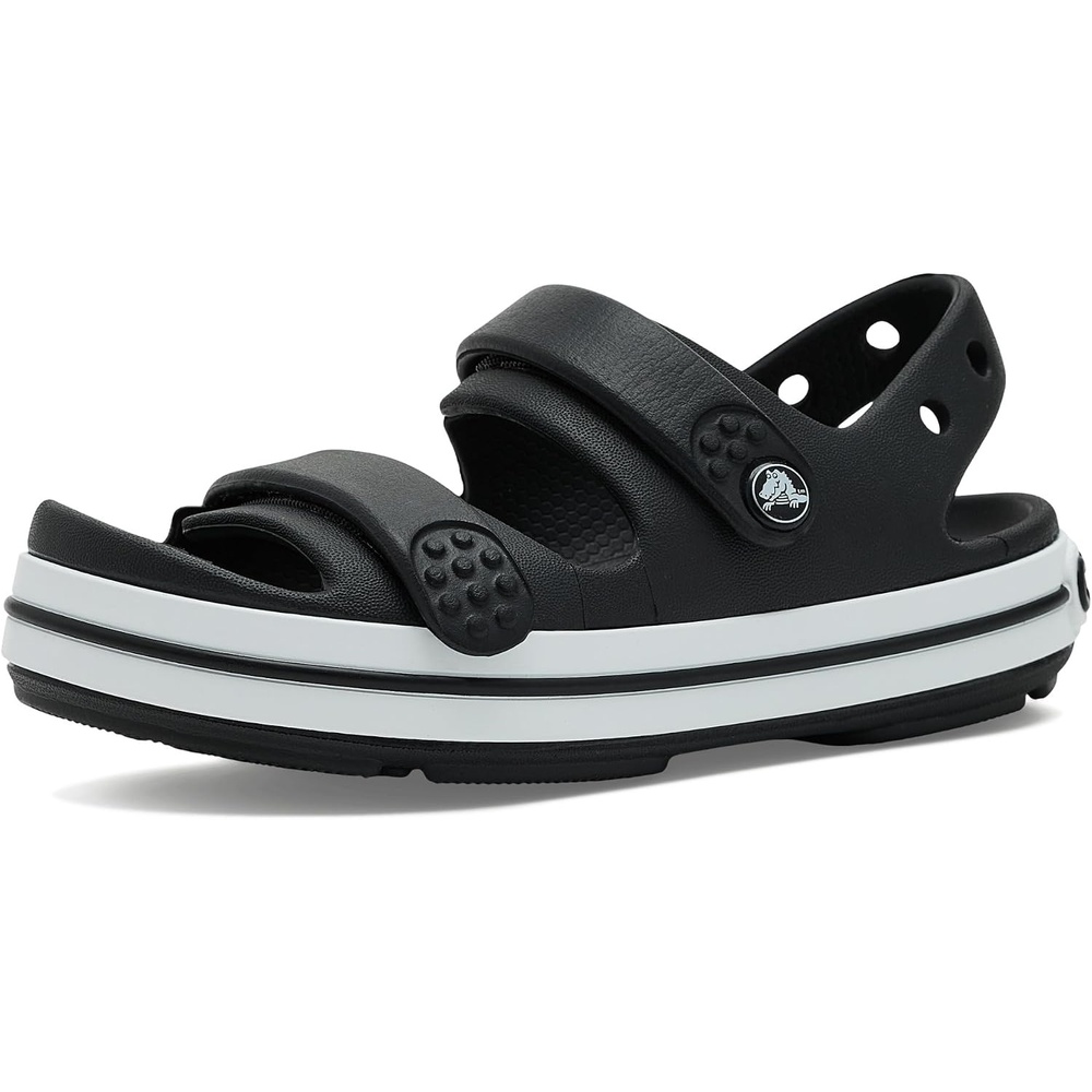 image:imageCrocs Kids Crocband Cruiser SandalsBlackWhite