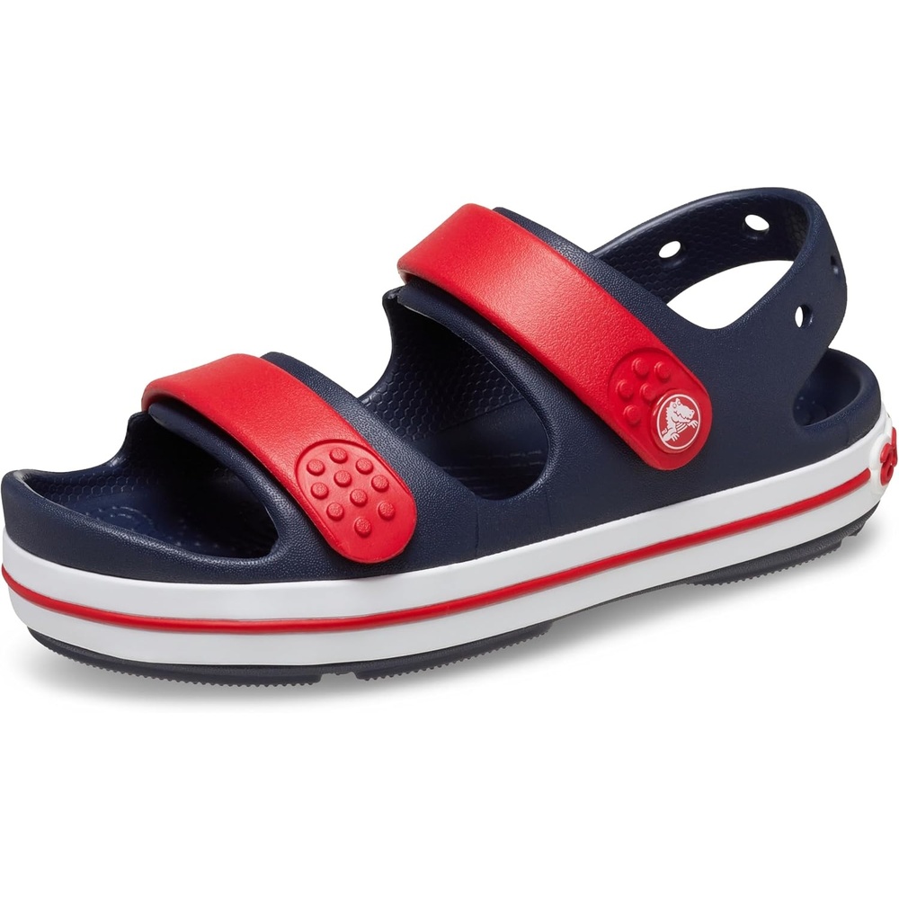 image:imageCrocs Kids Crocband Cruiser SandalsNavyVarsity Red