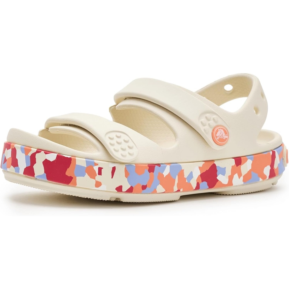 image:imageCrocs Kids Crocband Cruiser SandalsSummit WhiteGuava