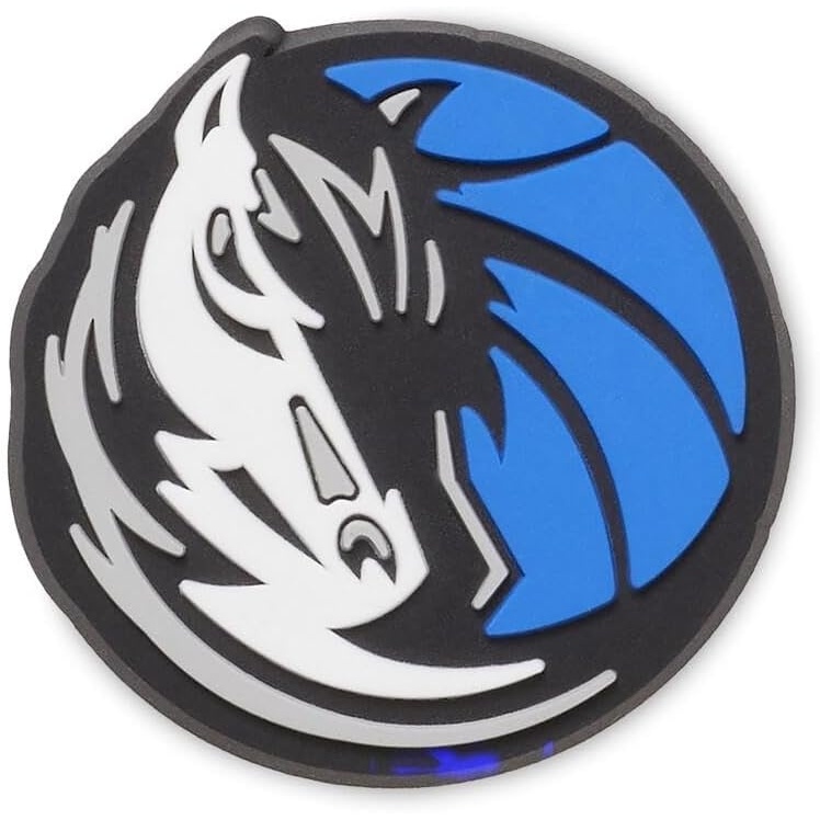 image:imageCrocs UnisexAdult Jibbitz Shoe Charms  NBA Basketball Team Shoe Charm Singles Sports Charms for Boys and GirlsDallas Mavericks