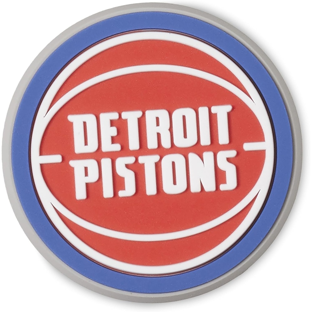 image:imageCrocs UnisexAdult Jibbitz Shoe Charms  NBA Basketball Team Shoe Charm Singles Sports Charms for Boys and GirlsDetroit Pistons