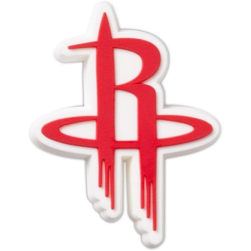 image:imageCrocs UnisexAdult Jibbitz Shoe Charms  NBA Basketball Team Shoe Charm Singles Sports Charms for Boys and GirlsHouston Rockets