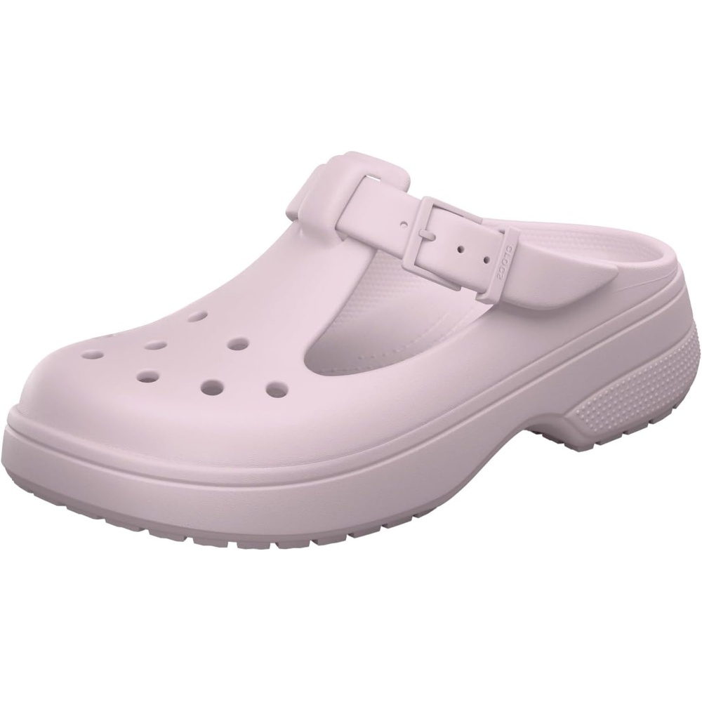 image:imageCrocs Womens Classic Mary Jane Clogs Casual ShoesPink Milk
