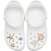 Crocs Jibbitz Girls’ Favorites Shoe Charm Packs(Gold Seashells)