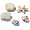 Crocs Jibbitz Girls’ Favorites Shoe Charm Packs(Gold Seashells)