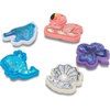 Crocs Jibbitz Girls’ Favorites Shoe Charm Packs(Squishy Beach Icons)