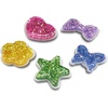 Crocs Jibbitz Girls’ Favorites Shoe Charm Packs(Squishy Glitter Shapes)