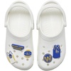 Crocs Jibbitz Shoe Charms, NBA Basketball Teams Sports Collection Multi Packs(Golden State Warriors)