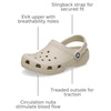 Crocs Kid’s Classic Clog (Little Kid/Big Kid/Toddler)(Frappe)
