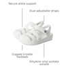 Crocs Kids’ Classic Fisherman Sandals(White)