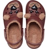 Crocs Kids’ Classic Lined I Am Clogs(Dark Clay)