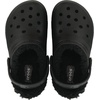 Crocs Kids’ Classic Lined Kids Clog | Casual Shoes(Black)