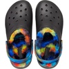 Crocs Kids’ Classic Lined Kids Clog | Casual Shoes(Black/Multi)