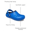 Crocs Kids’ Classic Lined Kids Clog | Casual Shoes(Blue Bolt)