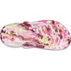 Crocs Kids’ Classic Lined Kids Clog | Casual Shoes(Electric Pink/Multi Marbled Tie-dye)