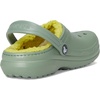 Crocs Kids’ Classic Lined Kids Clog | Casual Shoes(Moss)