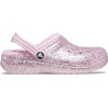 Crocs Kids’ Classic Lined Kids Clog | Casual Shoes(Neon Purple/Multi)