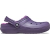 Crocs Kids’ Classic Lined Kids Clog | Casual Shoes(Nightshade)