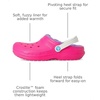 Crocs Kids’ Classic Lined Kids Clog | Casual Shoes(Pink Crush/Multi)