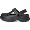 Crocs Kids’ Classic Mary Jane Clogs (Little Kid/Big Kid)(Black Glitter)
