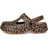 Crocs Kids’ Classic Mary Jane Clogs (Little Kid/Big Kid)(Sepia/Leopard)