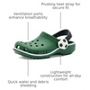 Crocs Kids’ Classic Sports Clogs(Turf Green)
