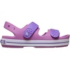 Crocs Kids’ Crocband Cruiser Sandals(Bijou Blue/Light Grey)