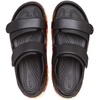 Crocs Kids’ Crocband Cruiser Sandals(Black)