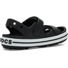 Crocs Kids’ Crocband Cruiser Sandals(Black/White)