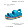 Crocs Kids’ Crocband Cruiser Sandals(Marina)