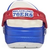 Crocs Unisex Adult NBA Classic Clog(Philiadelphia 76ers)